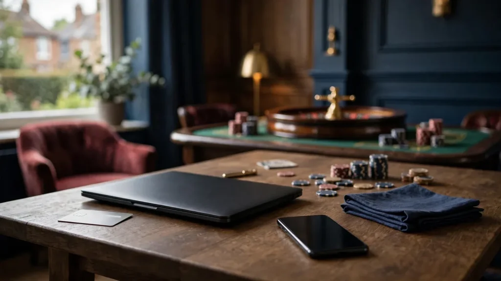 UK gambler considers credit card funding with closed devices and casino accessories